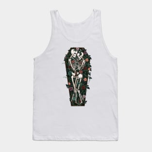 Skeleton Love and Roses Tank Top